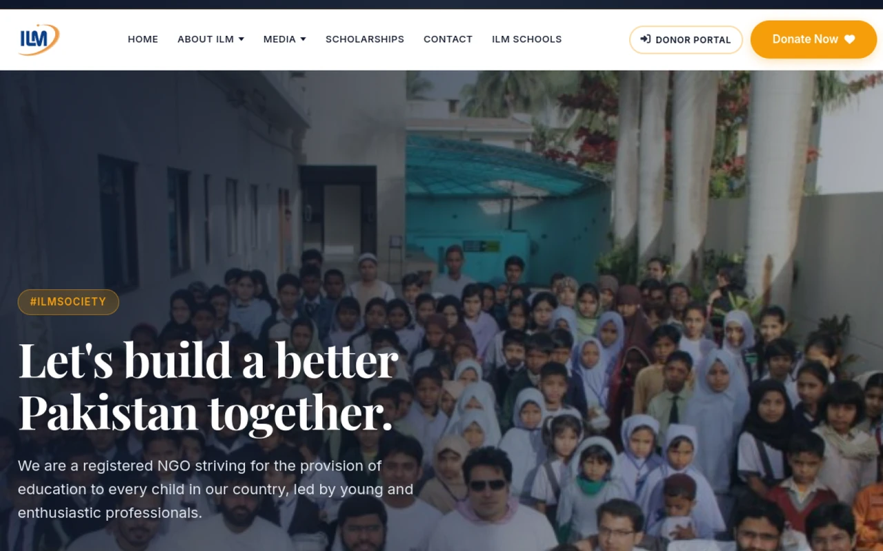 ILM Society website preview